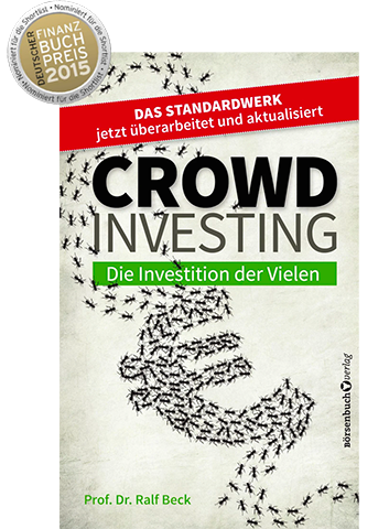 Buchcover von "Crowdinvesting"